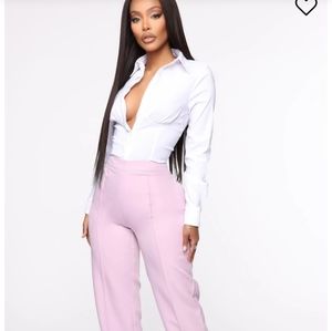 Fashion Nova High Waist Trousers